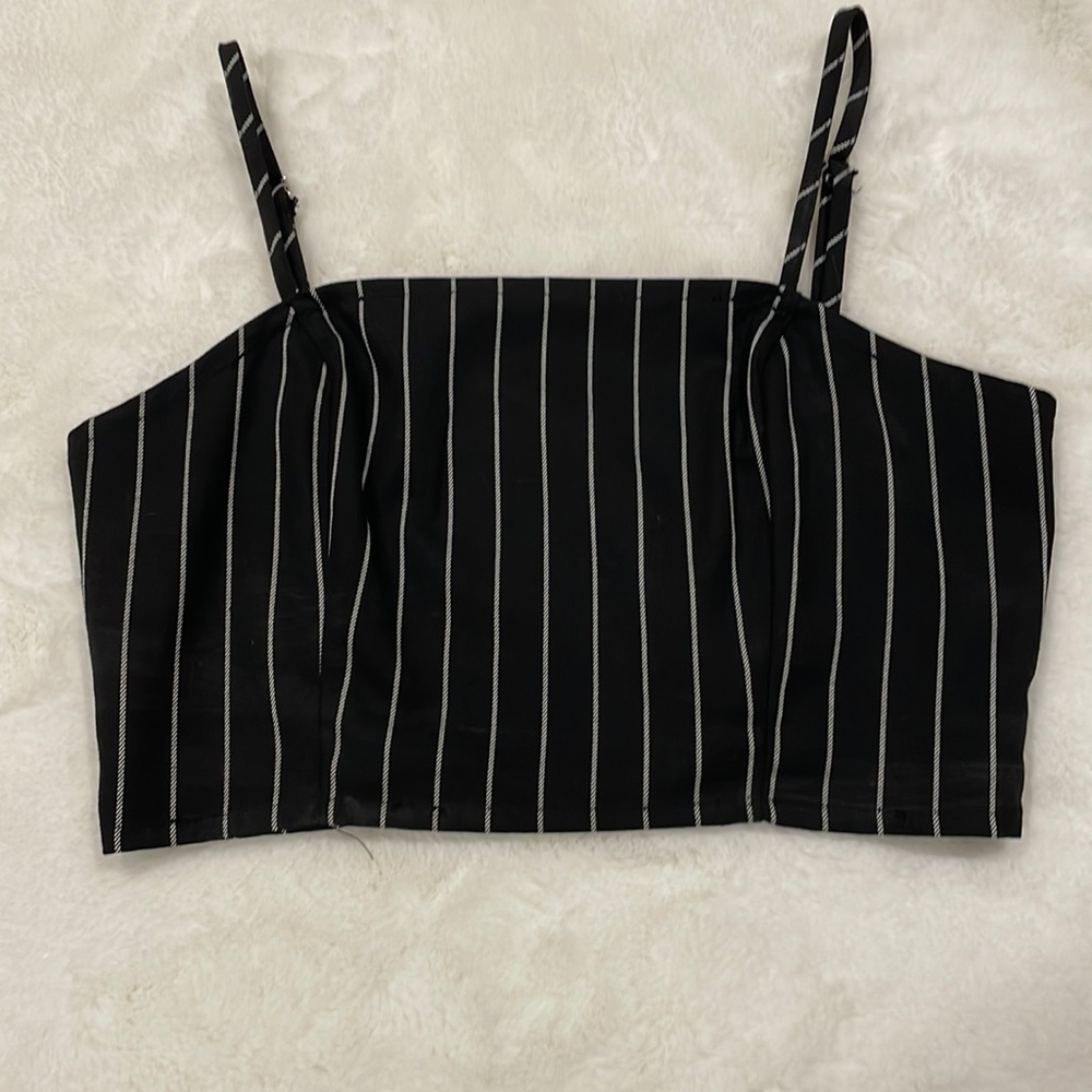 Garage crop top